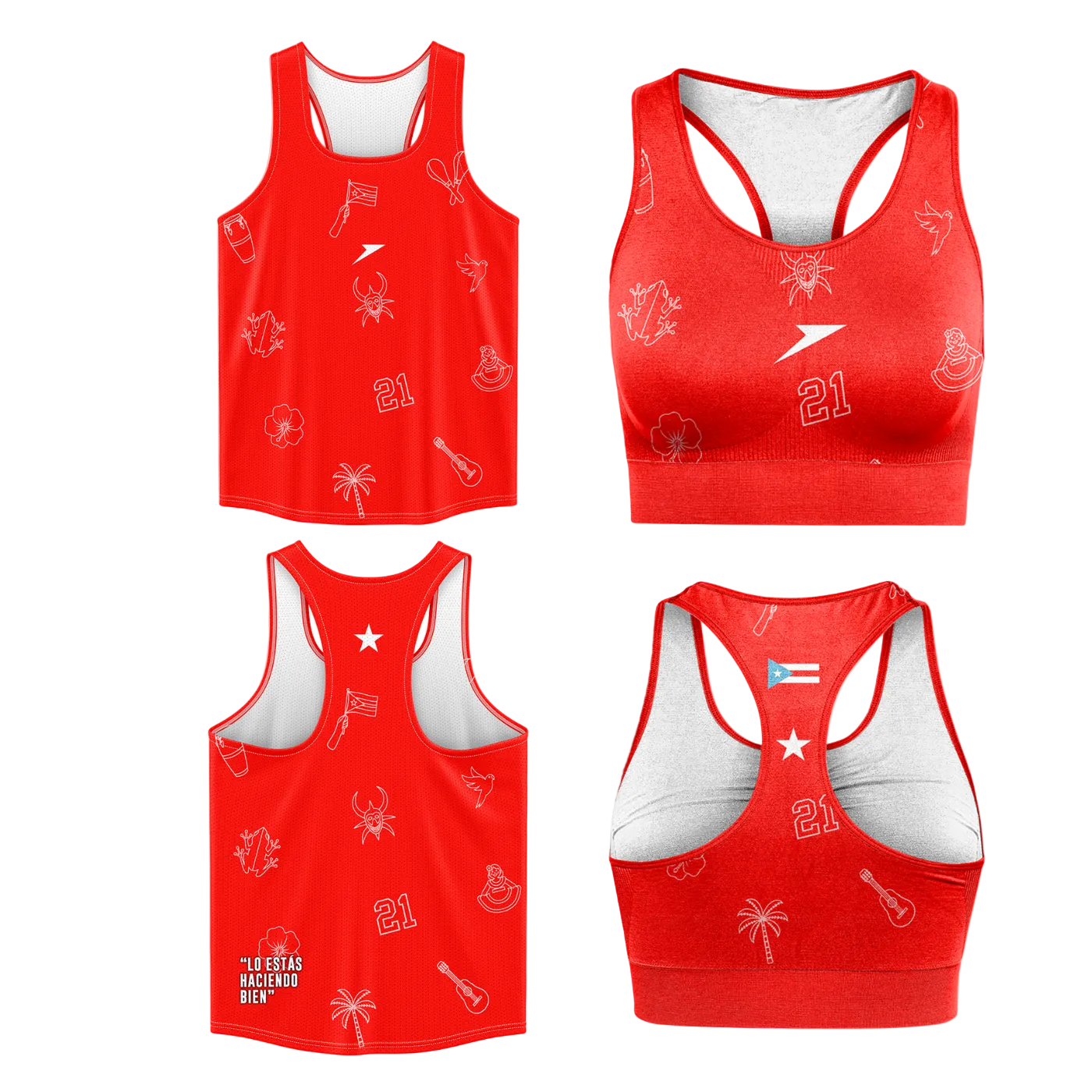 RePResenta Tank Top + sport bra Bundle