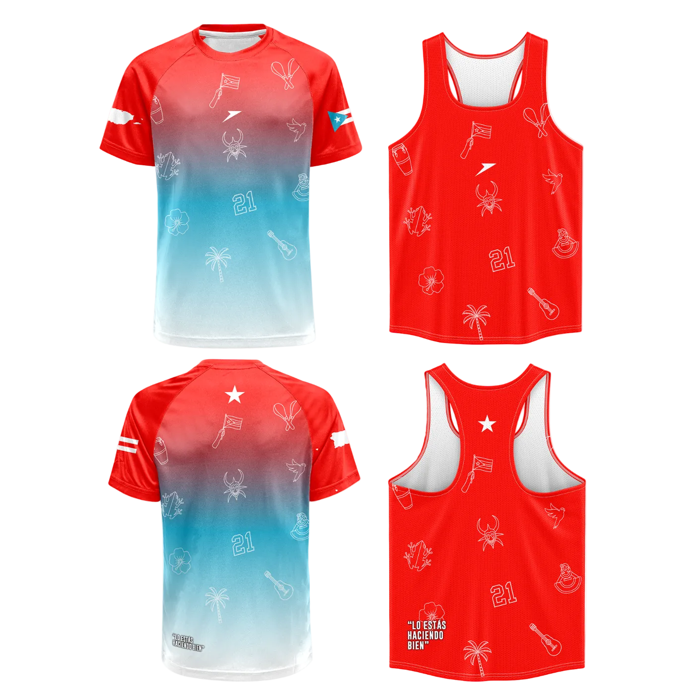 Patria tshirt + RePResenta Tank Top Bundle
