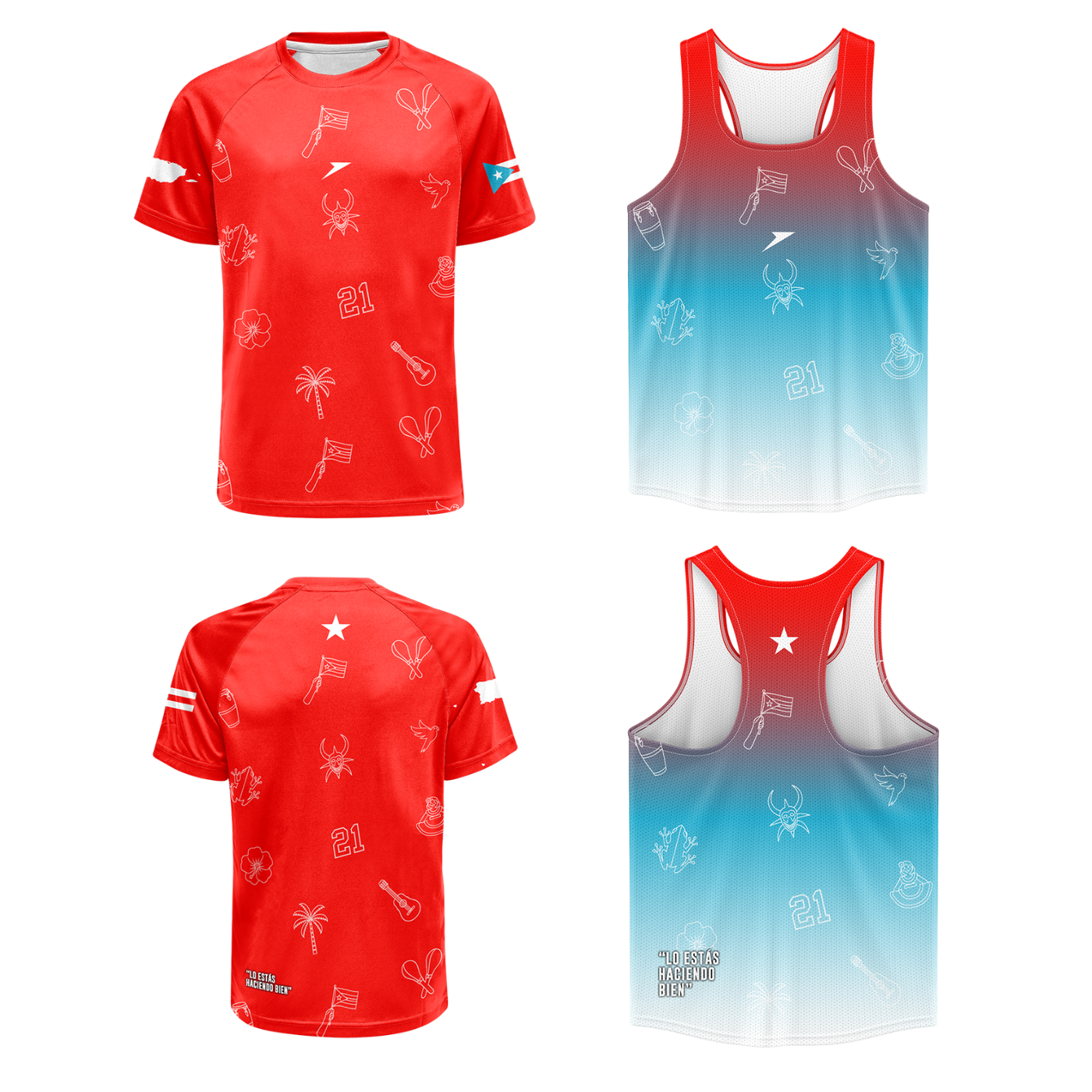 RePResenta tshirt + Patria Tank Top Bundle