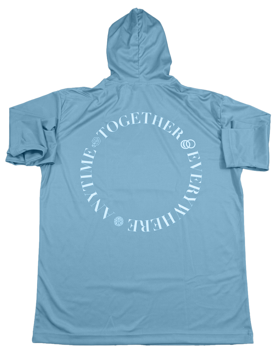 Playa Azul Men's Hooded Rash Guard