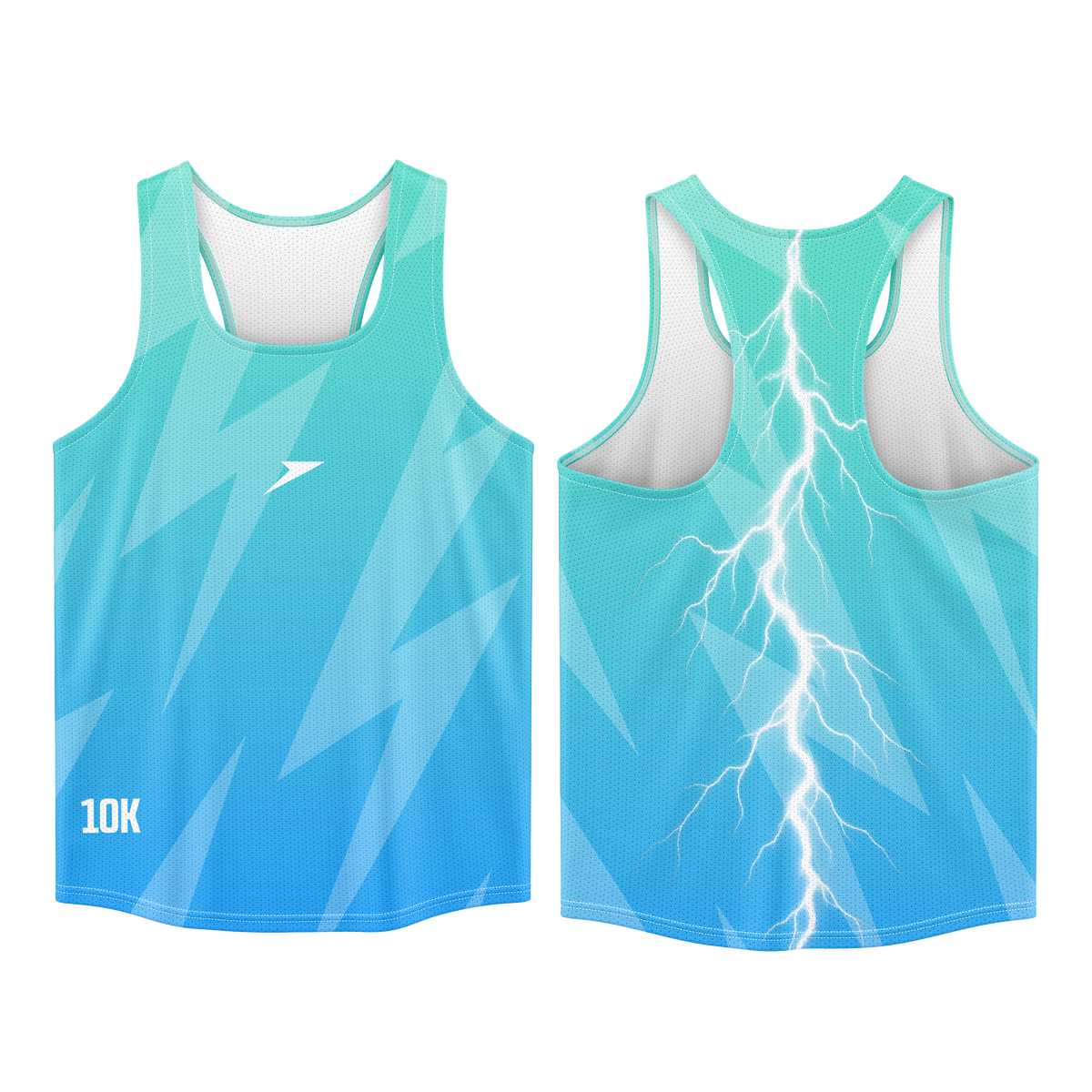 ELECTRIC AQUA 10K Tank Top